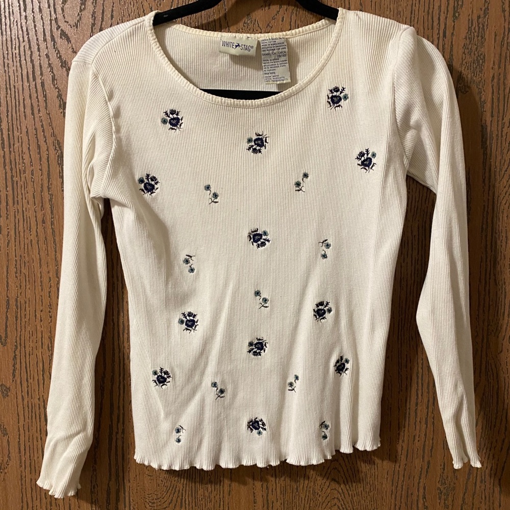 Vintage embroidered shirt